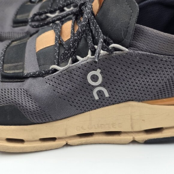 On Cloud CloudNova Eclipse Savannah Gray Running Shoes Sneaker 10 Women 26.98491 - Picture 2 of 10